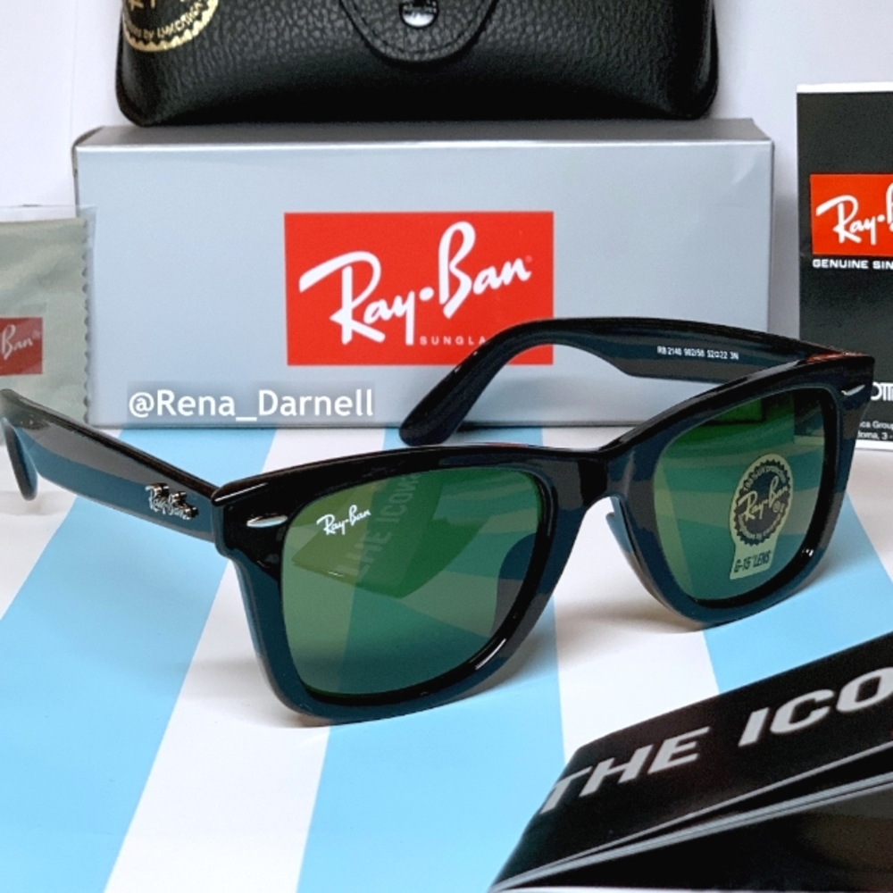 Ray-Ban Wayfarer RB2140 Black New